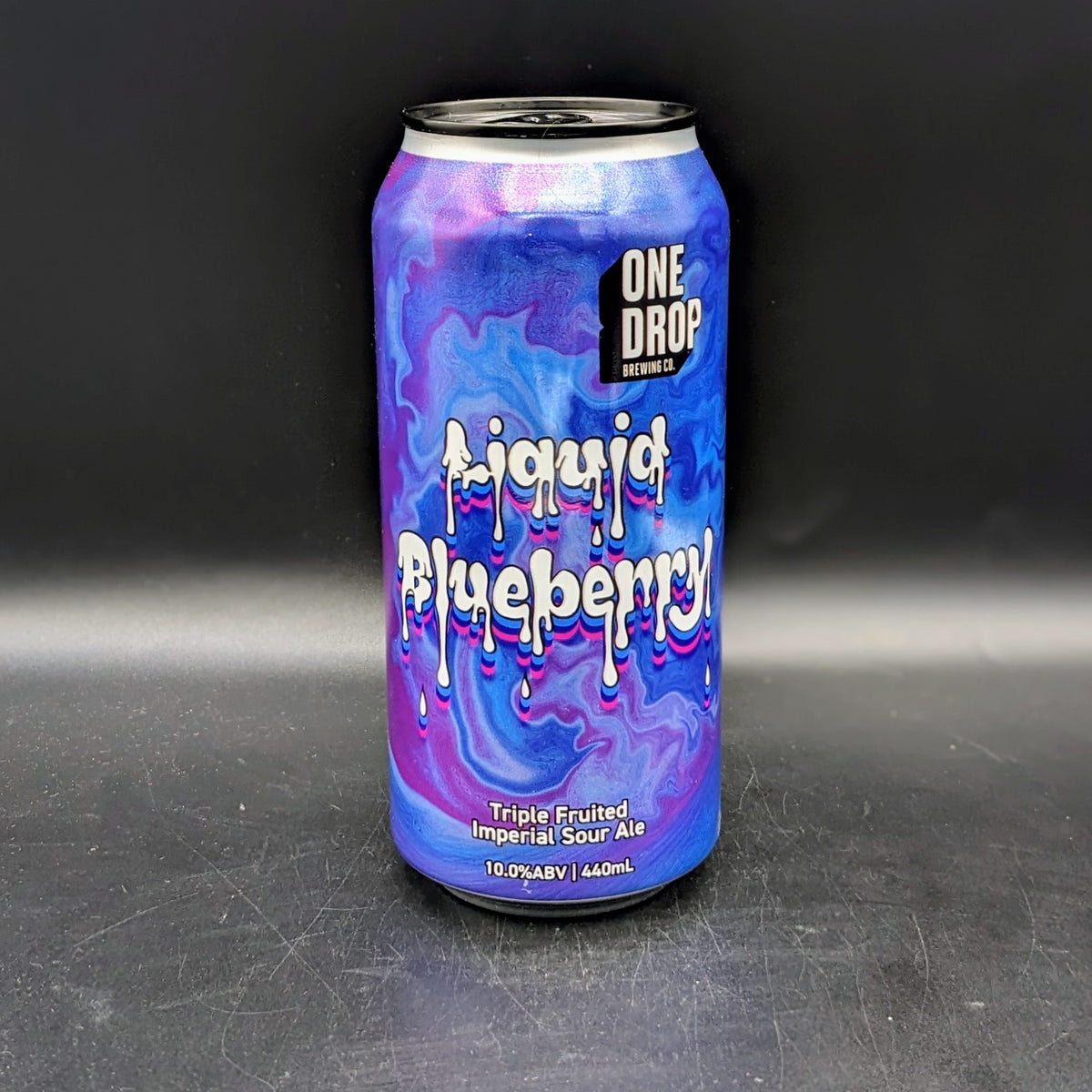 One Drop Liquid Blueberry Triple Fruited Imperial Sour Ale
