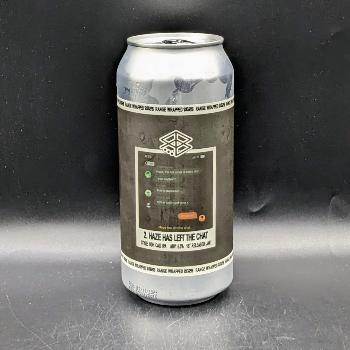 Range Haze Has Left The Chat DDH Cali IPA