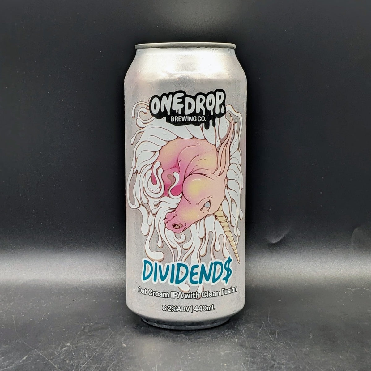 One Drop Dividends - Oat Cream IPA with Clean Fusion Sgl