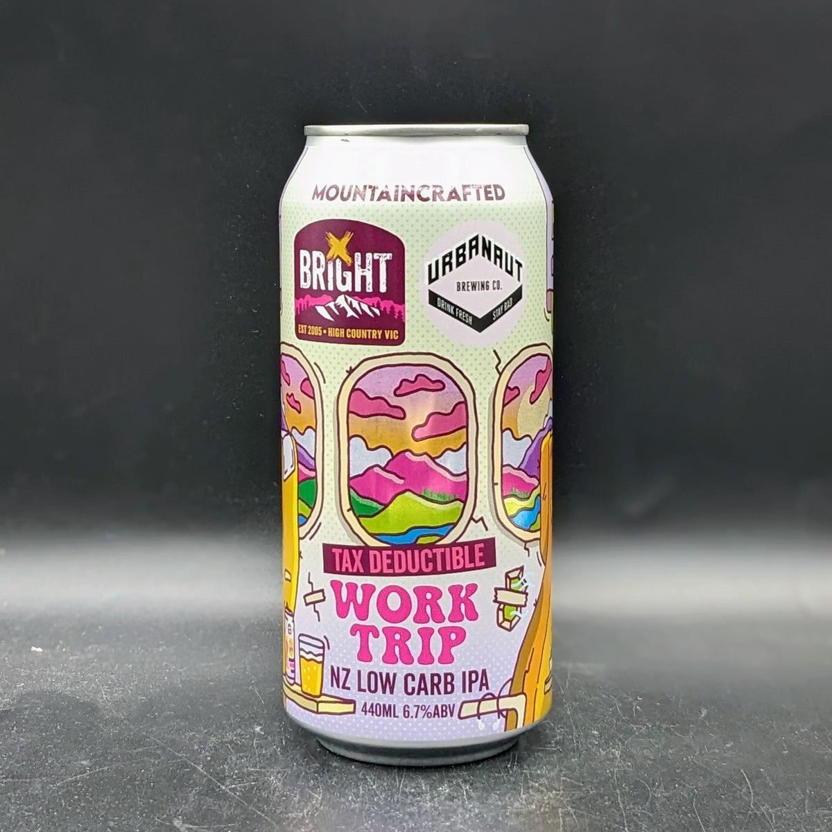 Bright Tax Deductible Work Trip NZ LC IPA 440ml