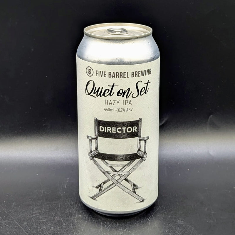 Five Barrel Brewing Quiet On Set Hazy IPA Can 440ml