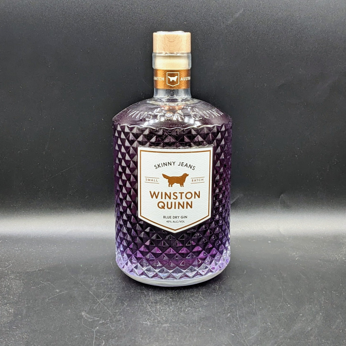 Winston Quinn Skinny Jeans Blue Dry Gin 700ml