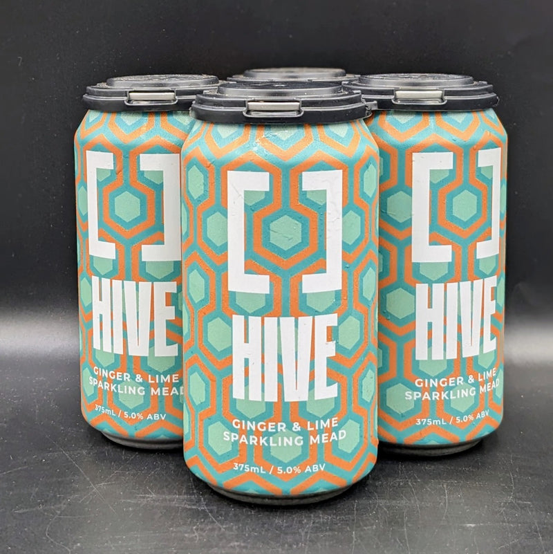Working Title Hive - Ginger & Lime Sparkling Mead 375ml Can