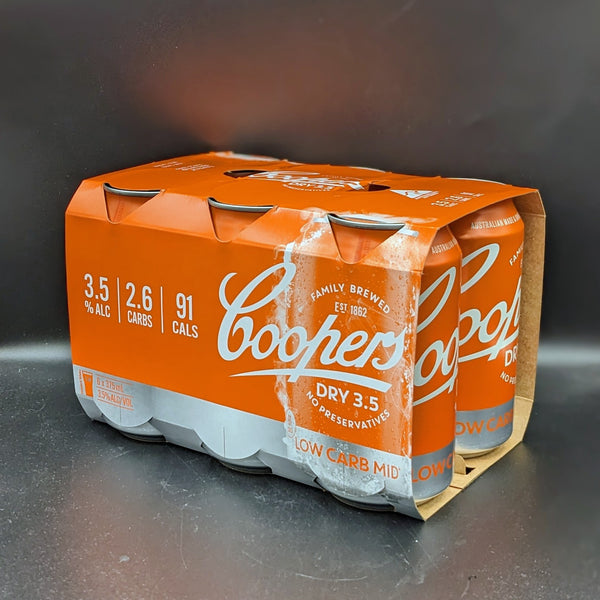 Coopers Dry 3.5% Mid-Strength Lager 375ml