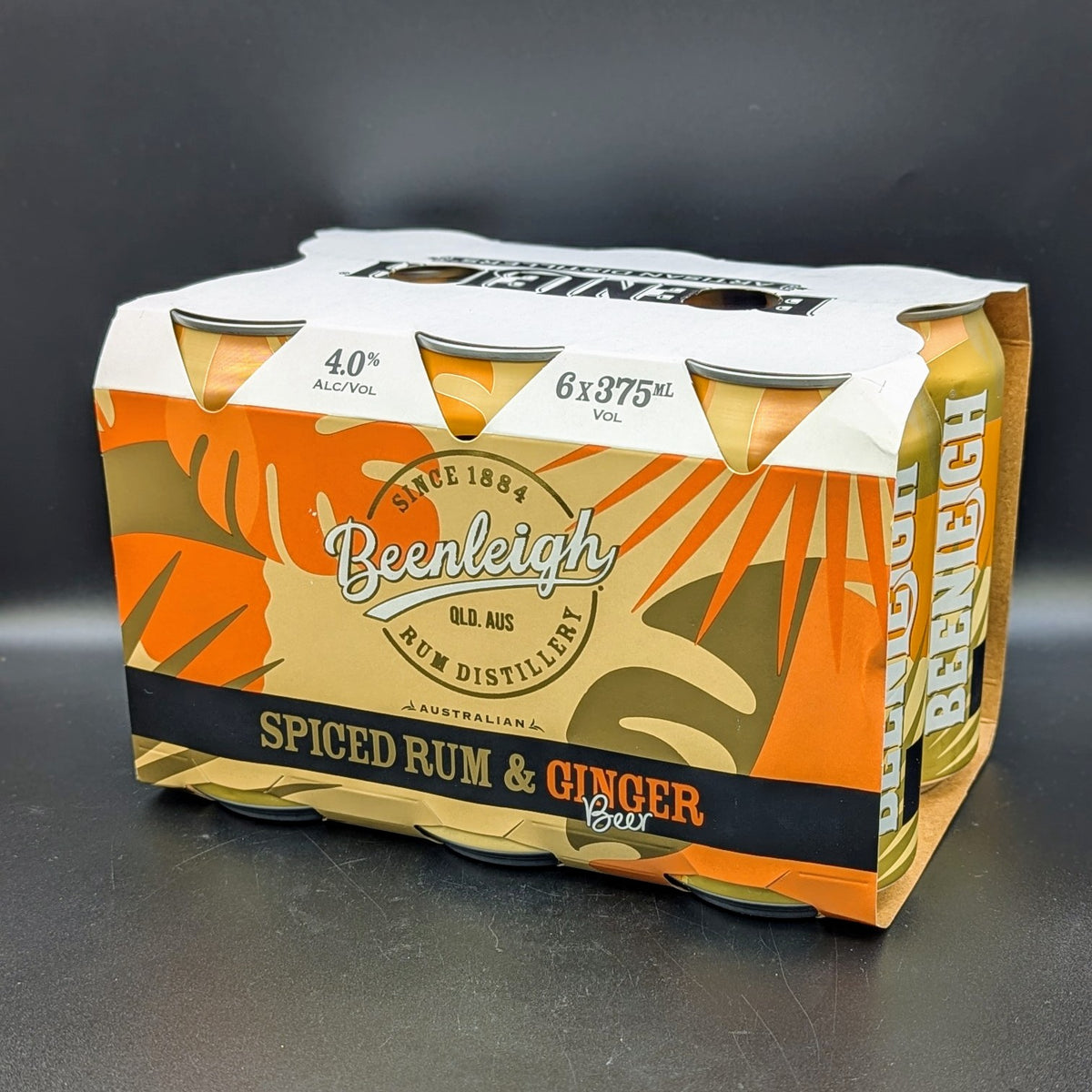 Beenleigh Spiced Rum & Ginger Beer 375ml