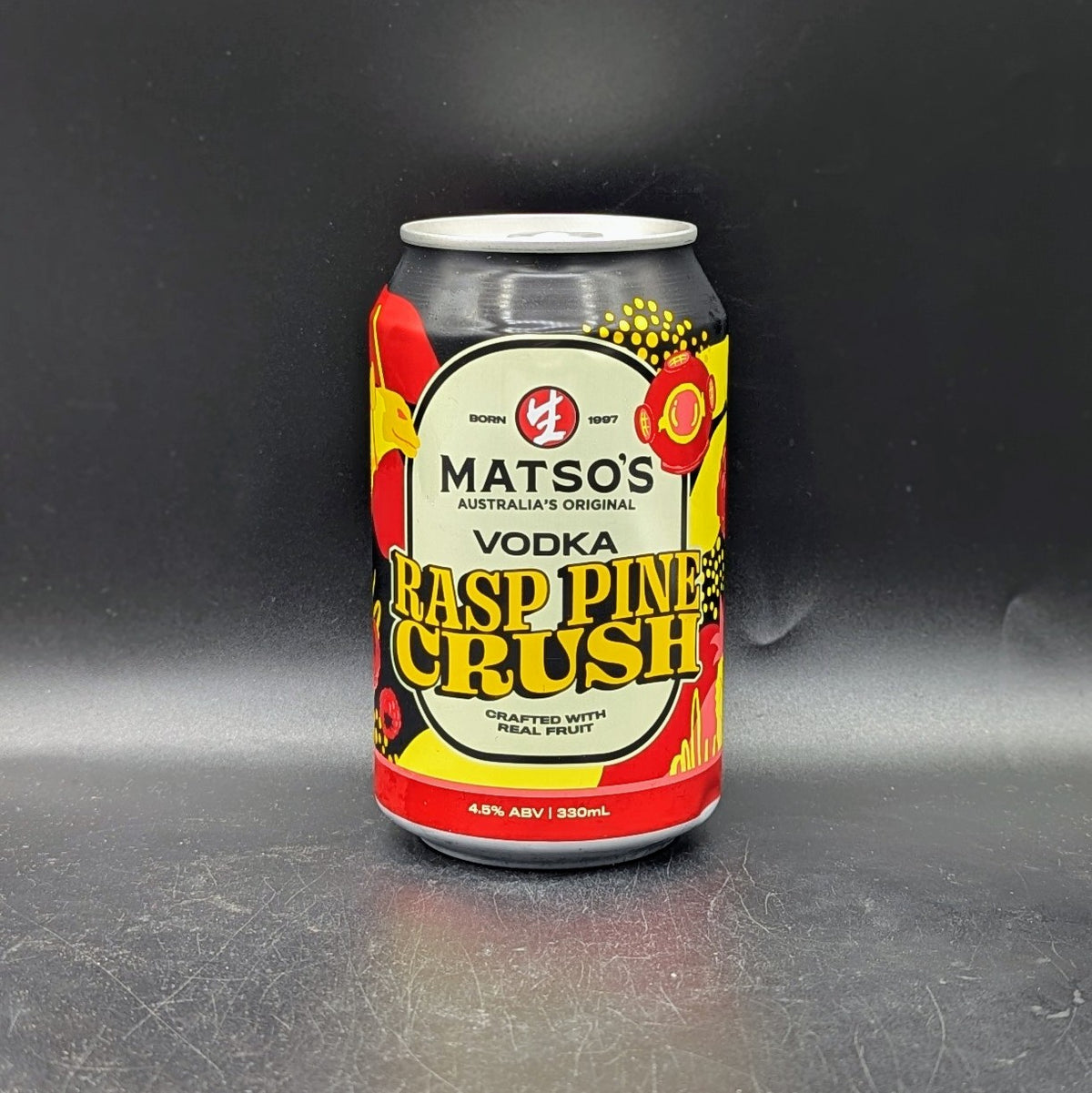 Matso's Vodka Rasp Pine Crush Sgl