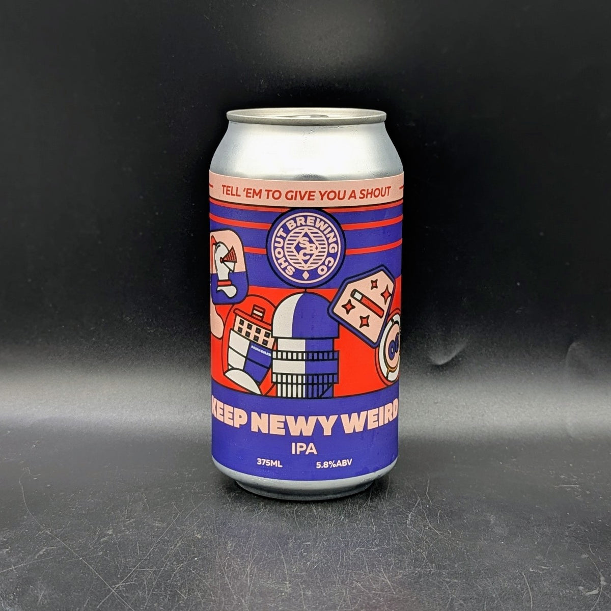 Shout Brewing Co Keep Newy Weird IPA Sgl