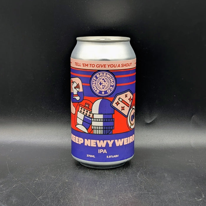Shout Brewing Co Keep Newy Weird IPA Sgl