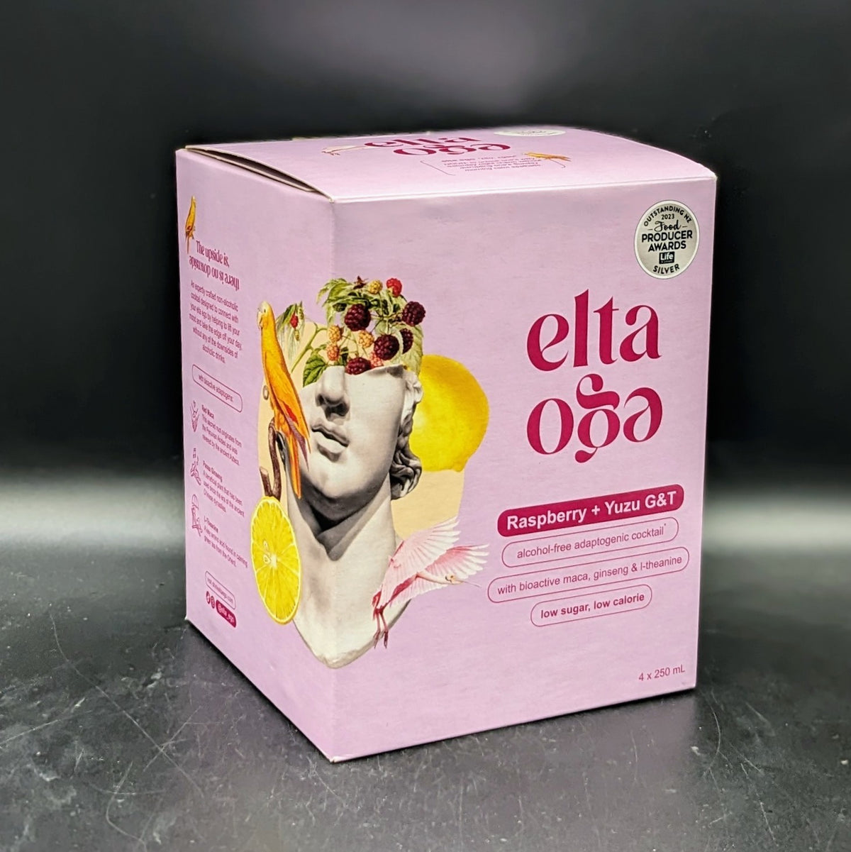 Elta Ego Raspberry & Yuzu Gin and Tonic Can