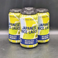 Reckless Brewing Japanese Rice Lager