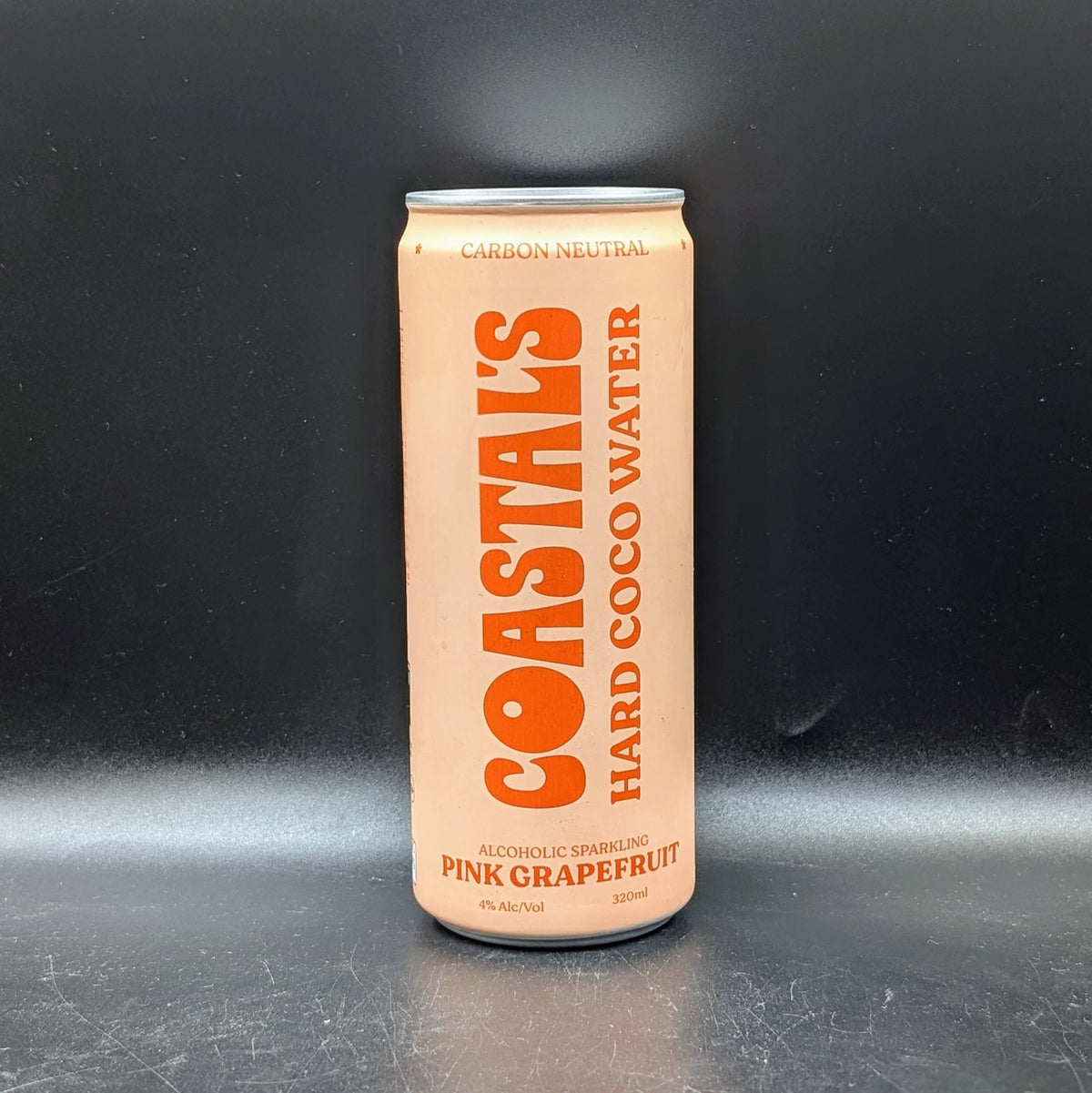 Coastals Hard Coco Water Pink Grapefruit 375ml
