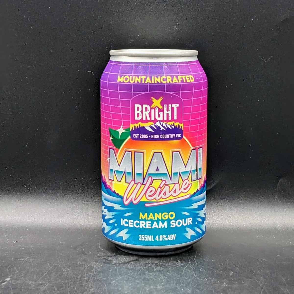 Bright Brewing Miami Weisse - Mango Icecream Sour Sgl