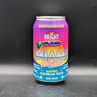 Bright Brewing Miami Weisse - Mango Icecream Sour Sgl