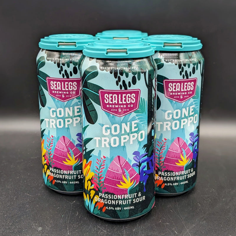 Sea Legs Gone Troppo Passionfruit & Dragonfruit Sour