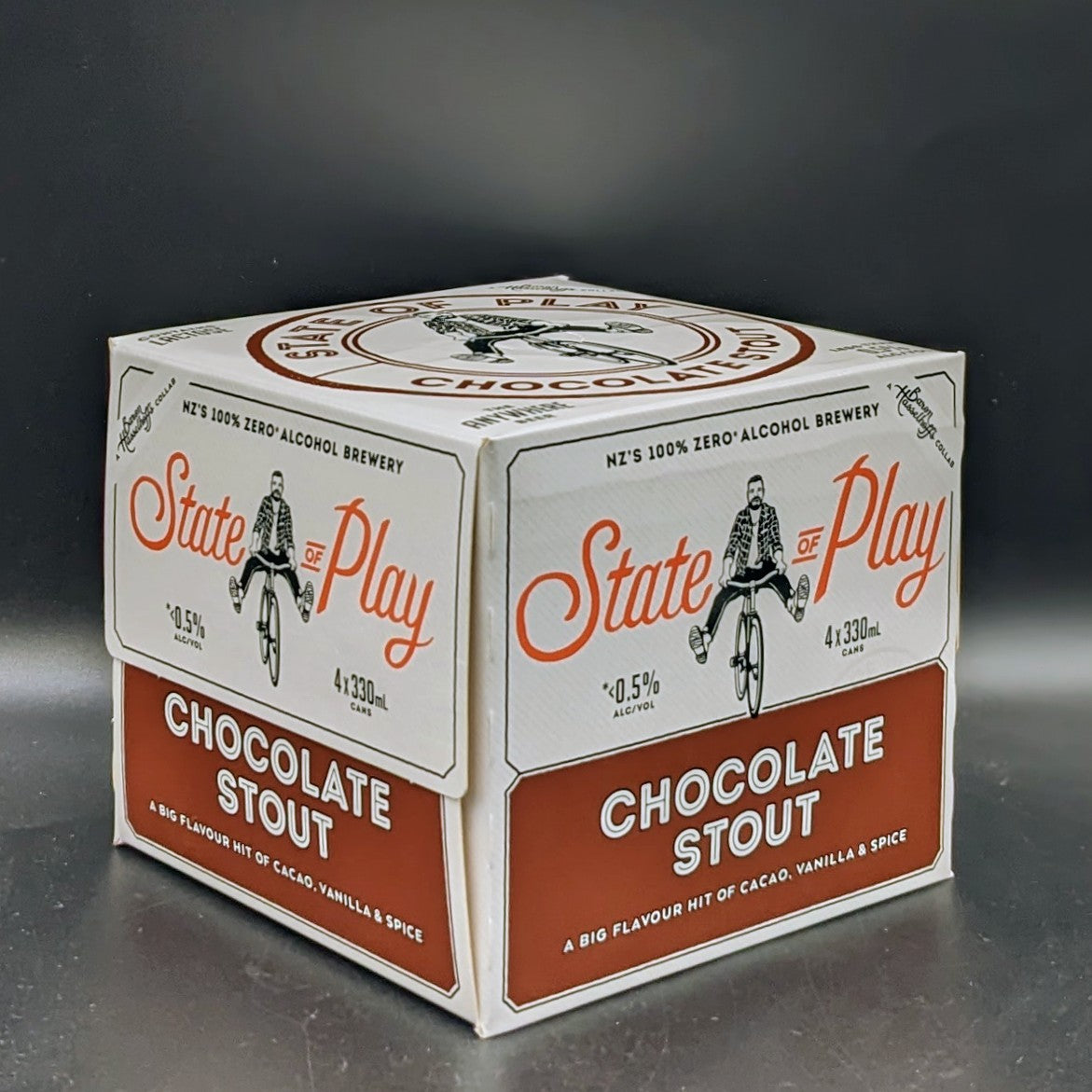 State of Play Chocolate Stout 0.5% 330ml