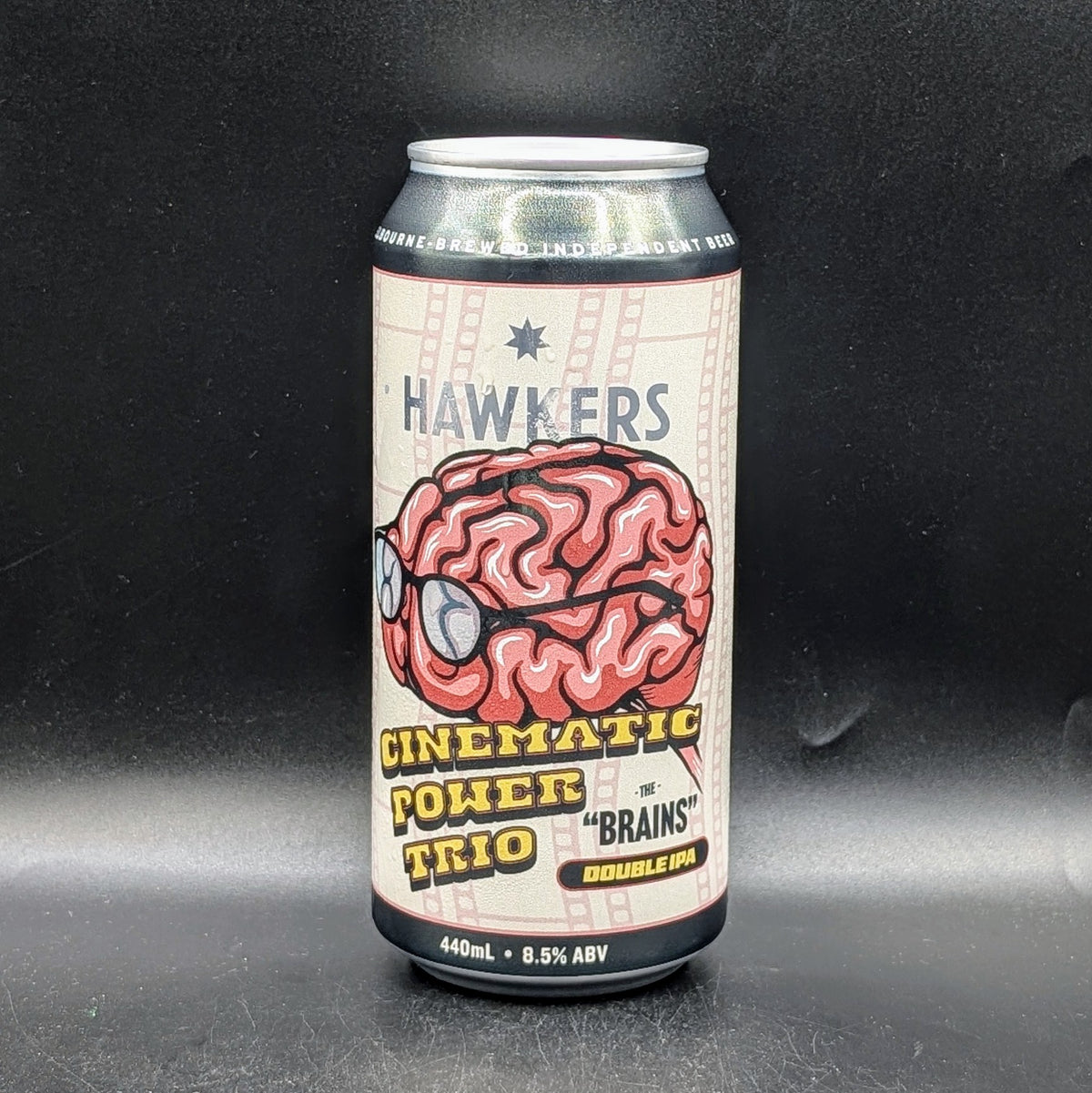 Hawkers Cinematic Power Trio The Brains Double IPA