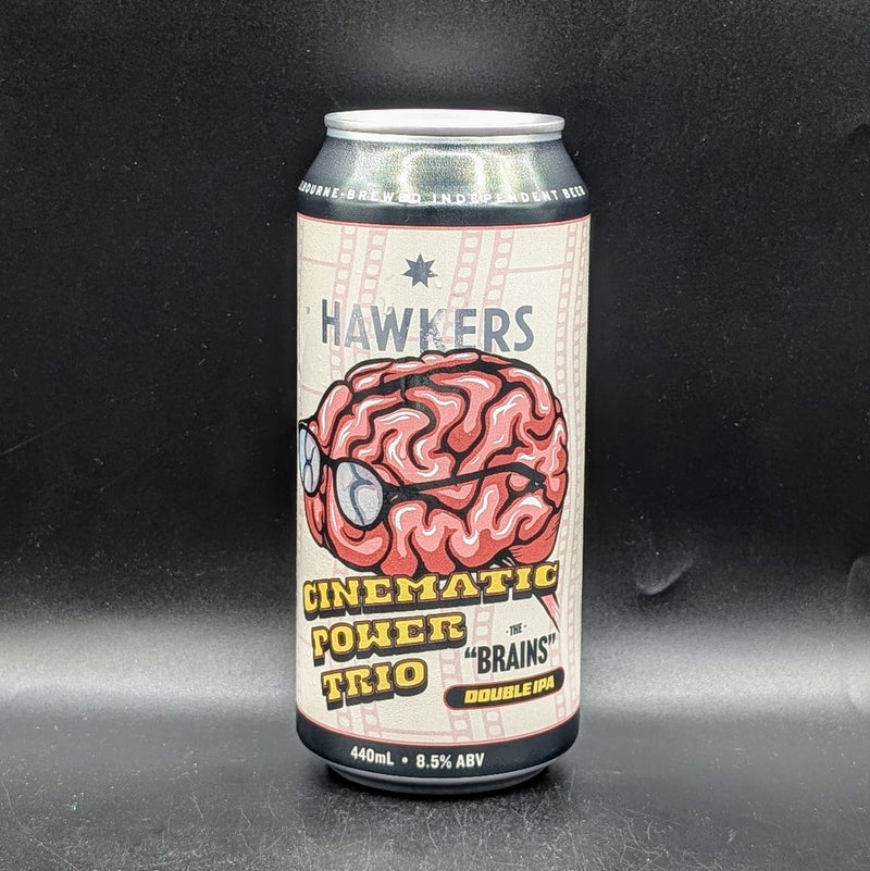 Hawkers Cinematic Power Trio The Brains Double IPA