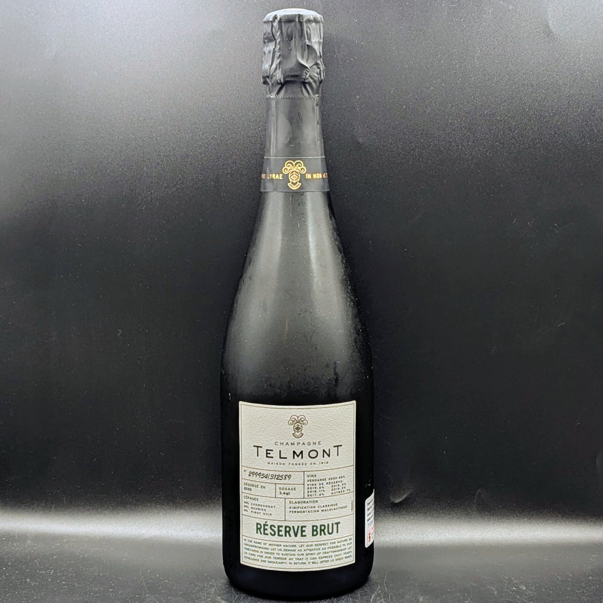 Telmont Reserve Brut Champagne NV 750ml