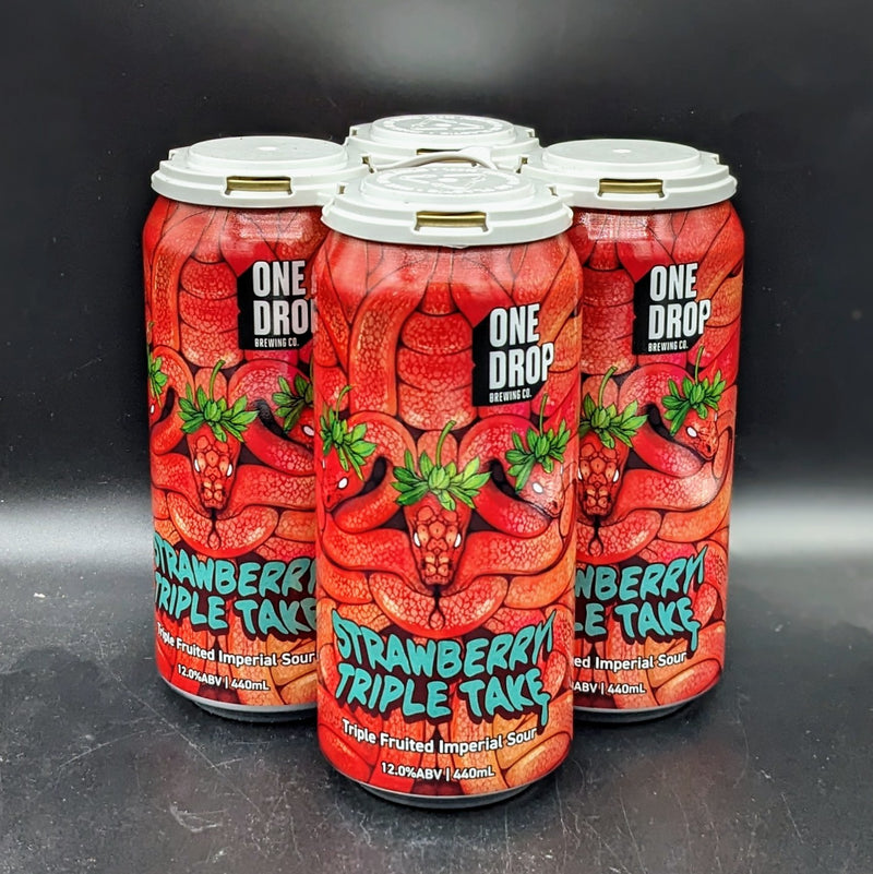 One Drop Strawberry Tripletake