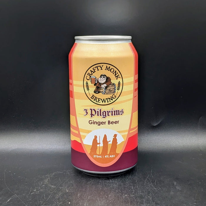 Crafty Monk 3 Pilgrims Ginger Beer Sgl