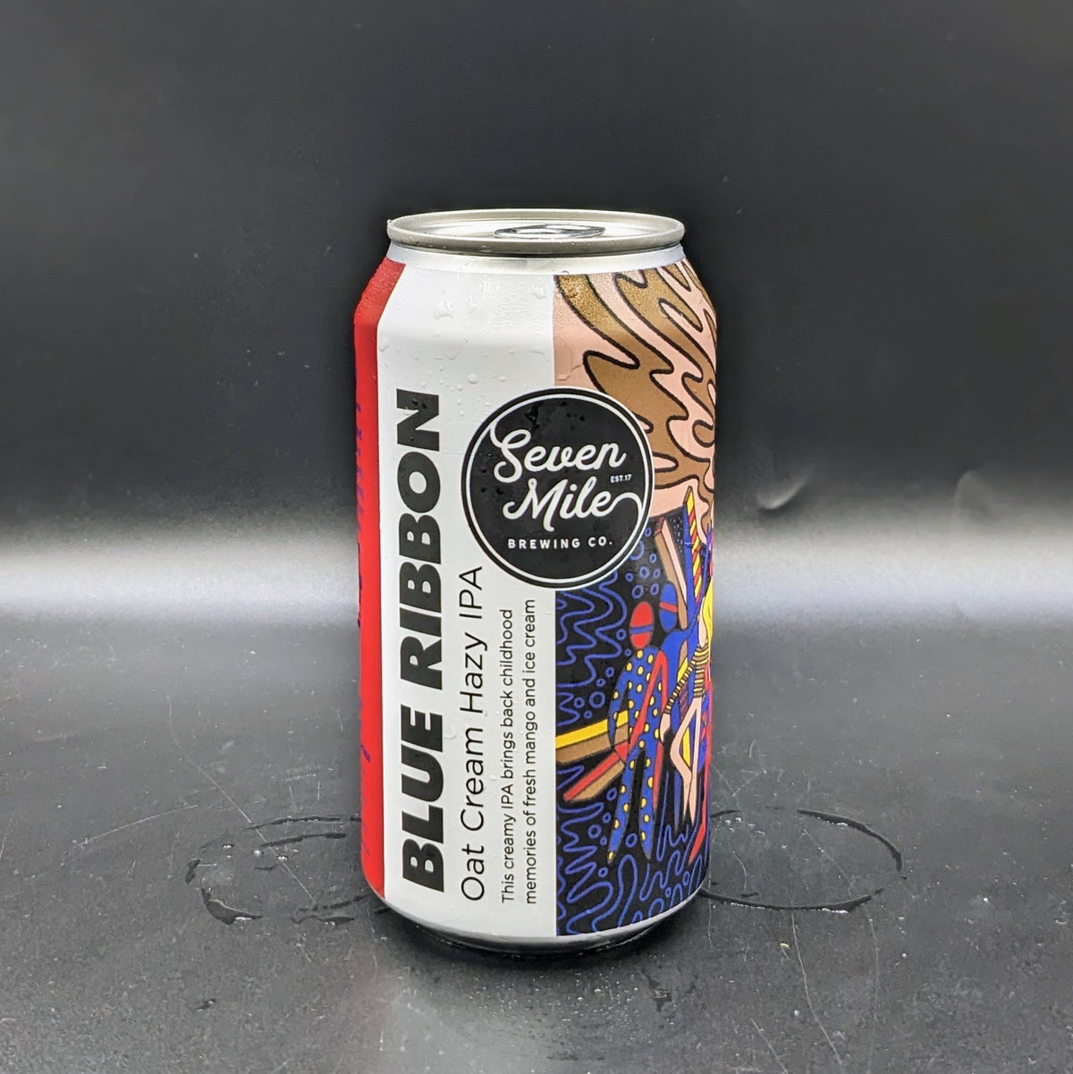 Seven Mile Blue Ribbon Oat Cream Hay IPA Sgl