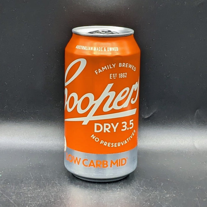 Coopers Dry 3.5% Mid-Strength Lager 375ml