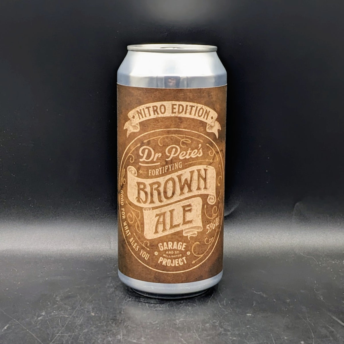 Garage Project Dr Pete's Fortifying Brown Ale - Nitro Edition 440ml