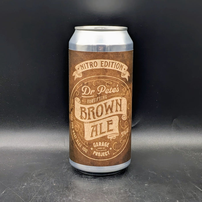 Garage Project Dr Pete's Fortifying Brown Ale - Nitro Edition 440ml
