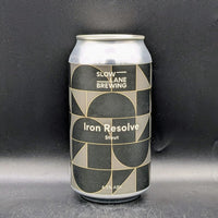 Slow Lane Iron Resolve Stout 375ml