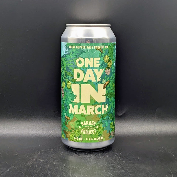 Garage Project One Day in March Fresh Hopped Hazy Harvest IPA Sgl