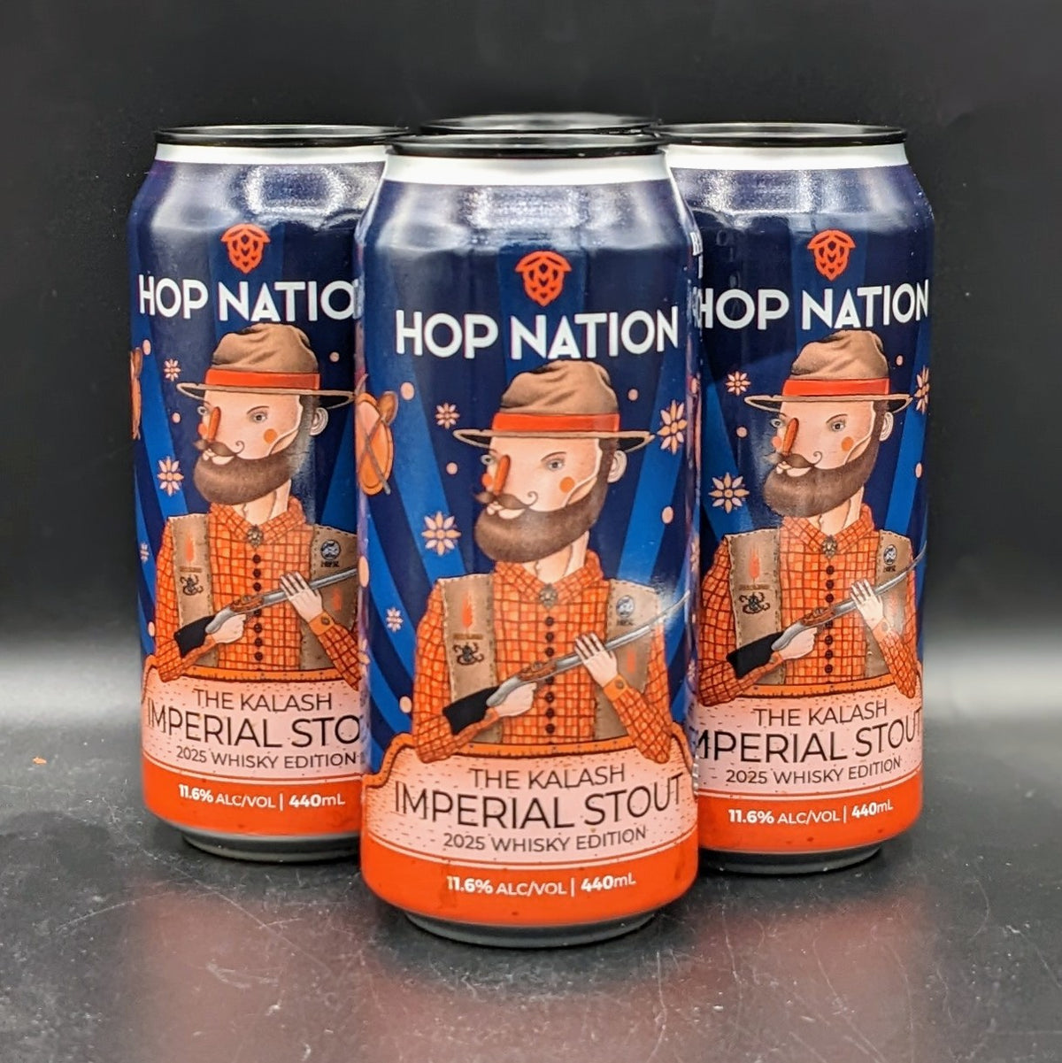 Hop Nation & Bakery Hill Distillery Kalash Imperial Stout 2025