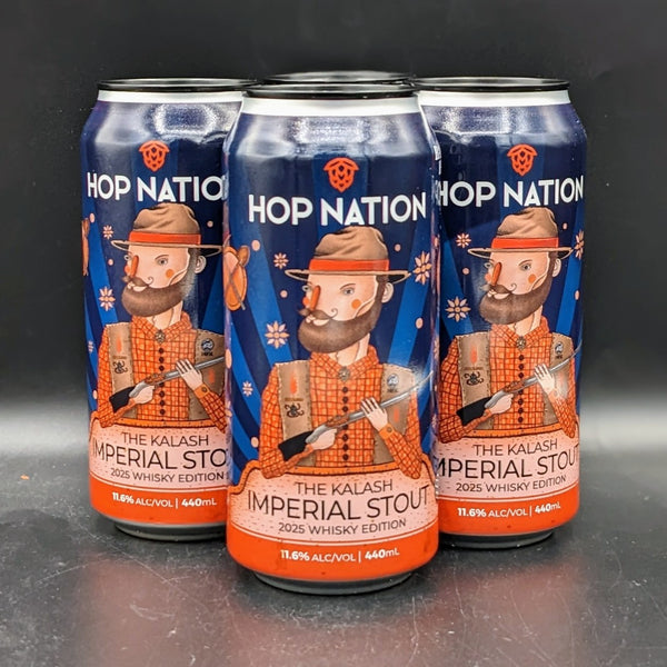 Hop Nation & Bakery Hill Distillery Kalash Imperial Stout 2025