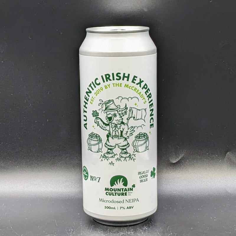 Mountain Culture Authentic Irish Experience Microdosed NEIPA