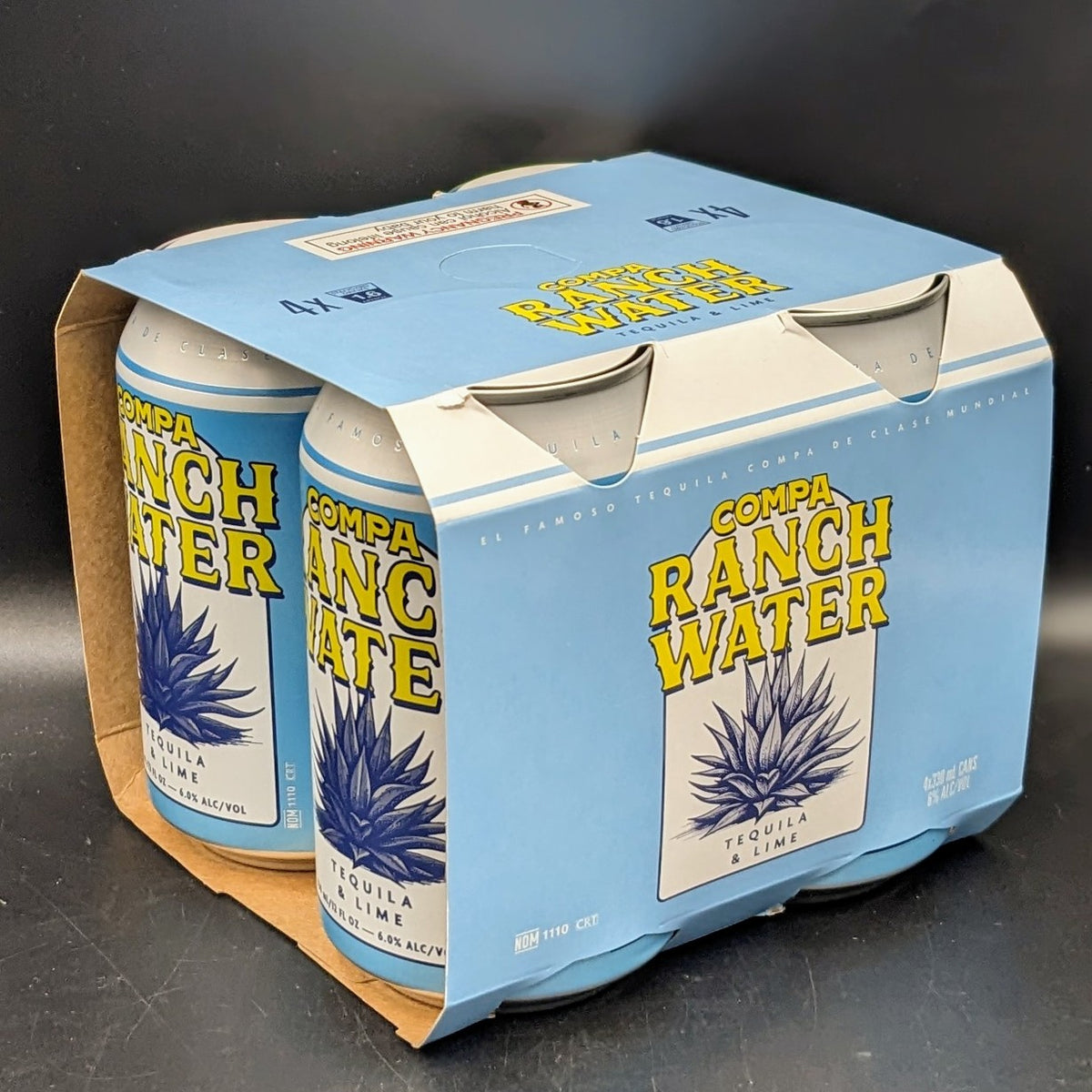 Compa Tequila Ranch Water Lime 375ml