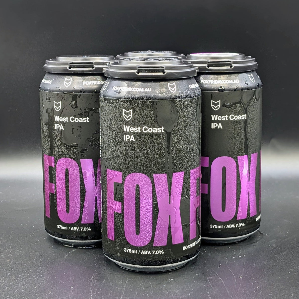 Fox Friday West Coast IPA Can 375ml Sgl