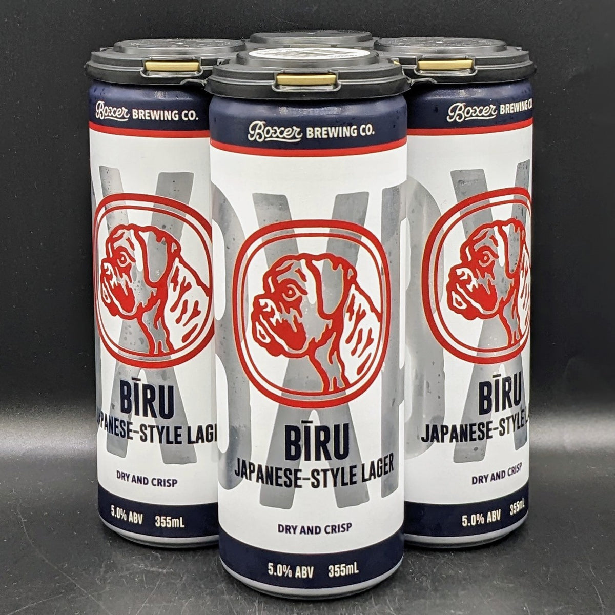 Boxer Brewing BXR Biru Japanese Style Lager Sgl