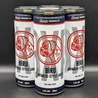 Boxer Brewing BXR Biru Japanese Style Lager Sgl