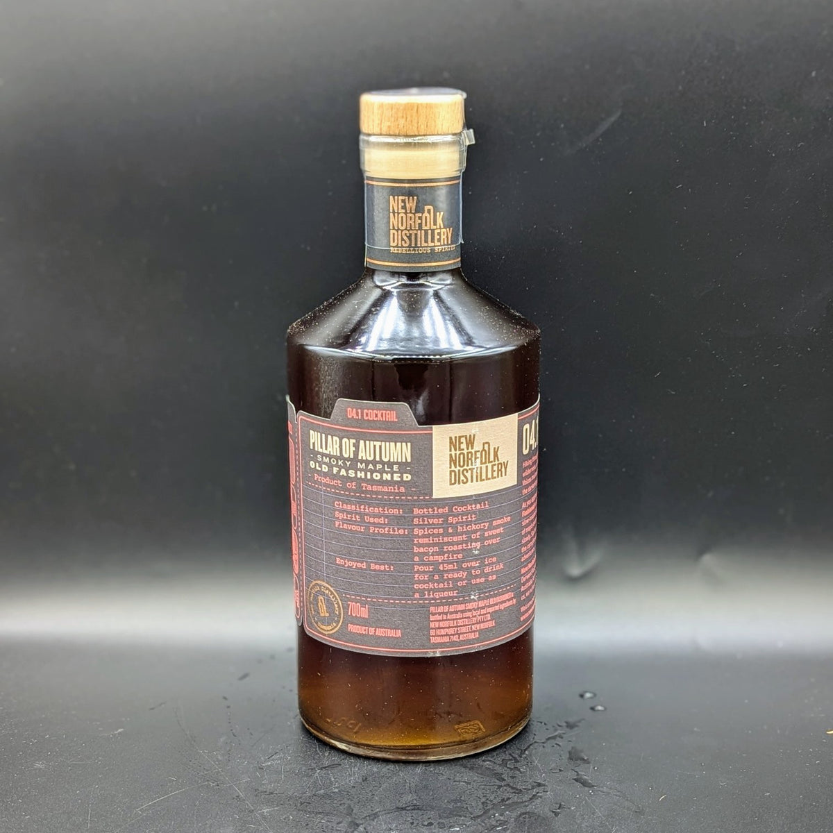 New NorfolkPillar of Autumn Smoky Maple Old Fashioned