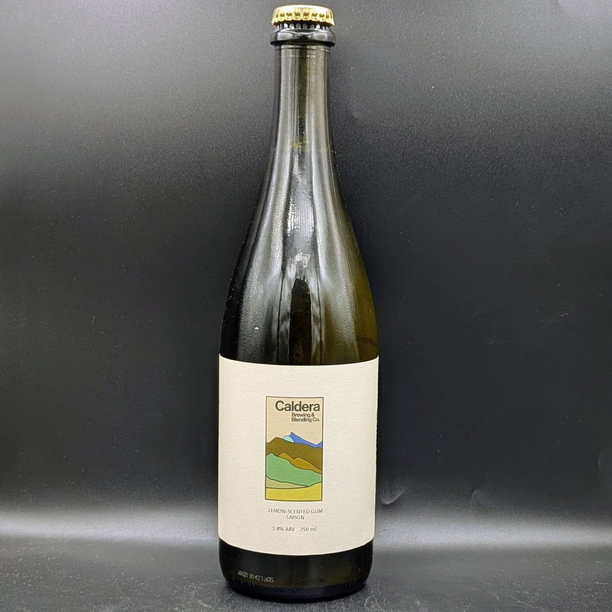 Caldera Saison w/ Lemon Scented Gum 750ml Btl