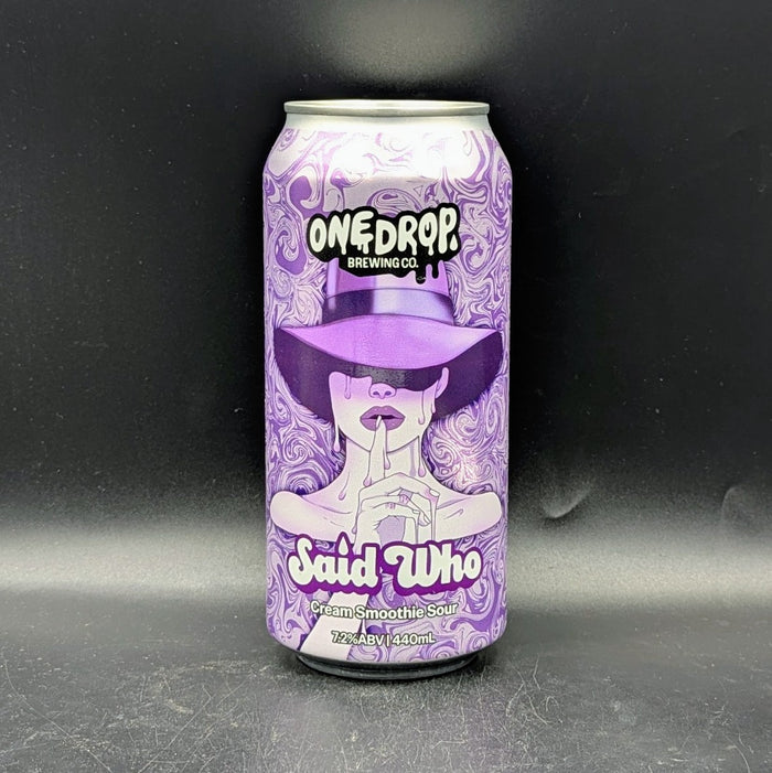One Drop Said Who - Cream Smoothie Sour Sgl