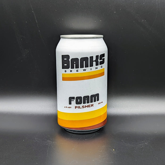 Banks Foam Pilsner Can Sgl