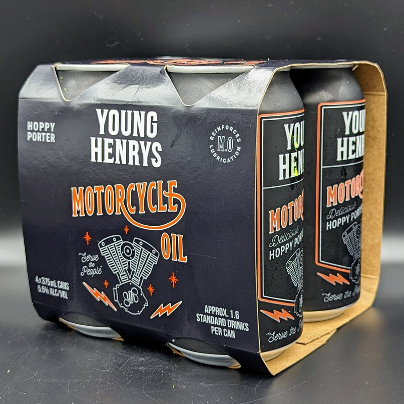 Young Henrys Motorcycle Oil Can 4pk