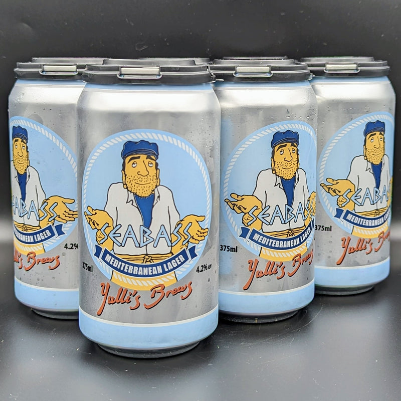 Yulli's Seabass Lager Can 6pk