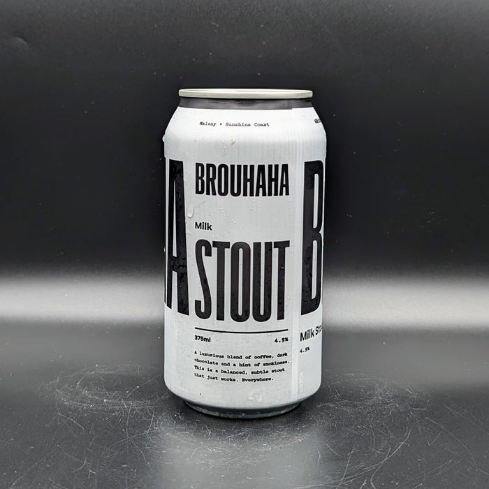 Brouhaha Milk Stout Sgl