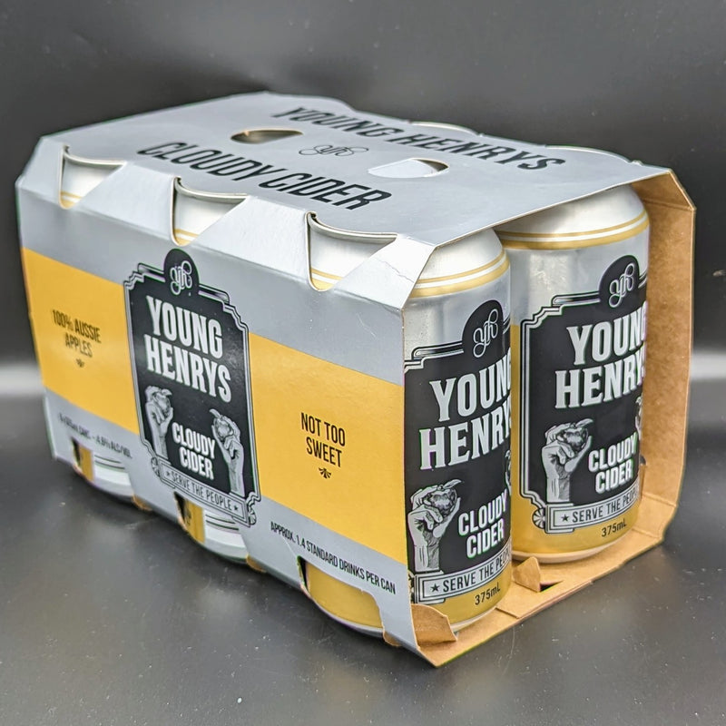 Young Henrys Cloudy Cider Can 6pk