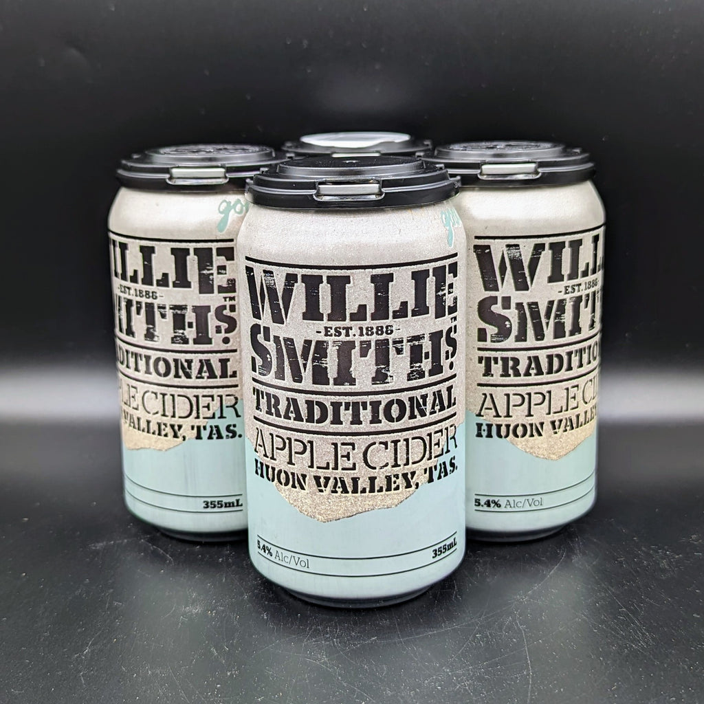 WILLIE SMITHS TRADITIONAL APPLE CIDER 4PK