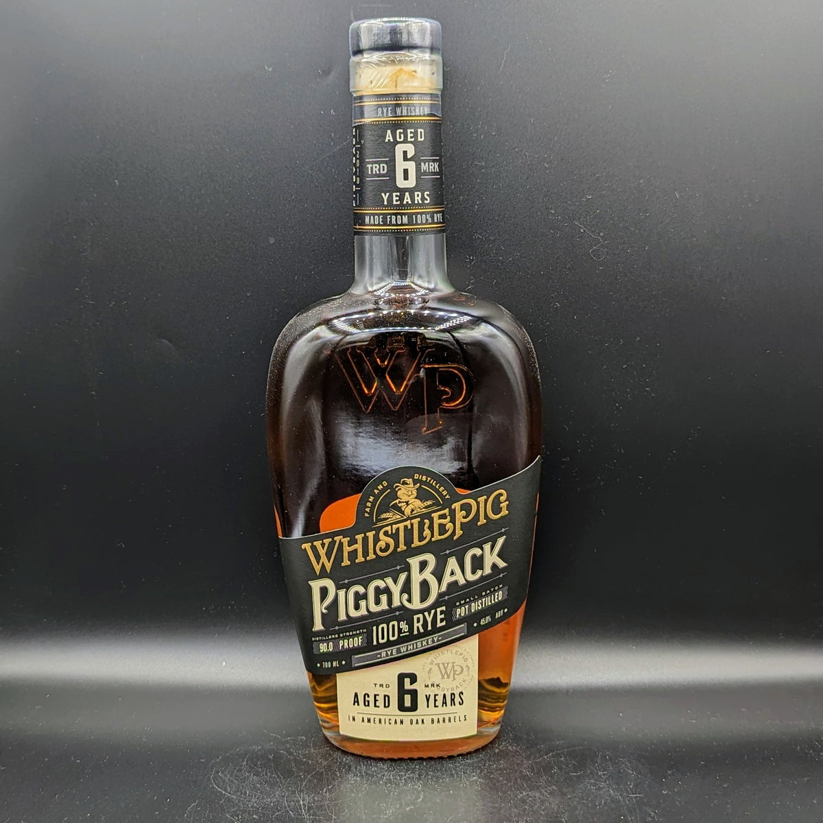 WhistlePig Piggyback Rye 6yo Whiskey