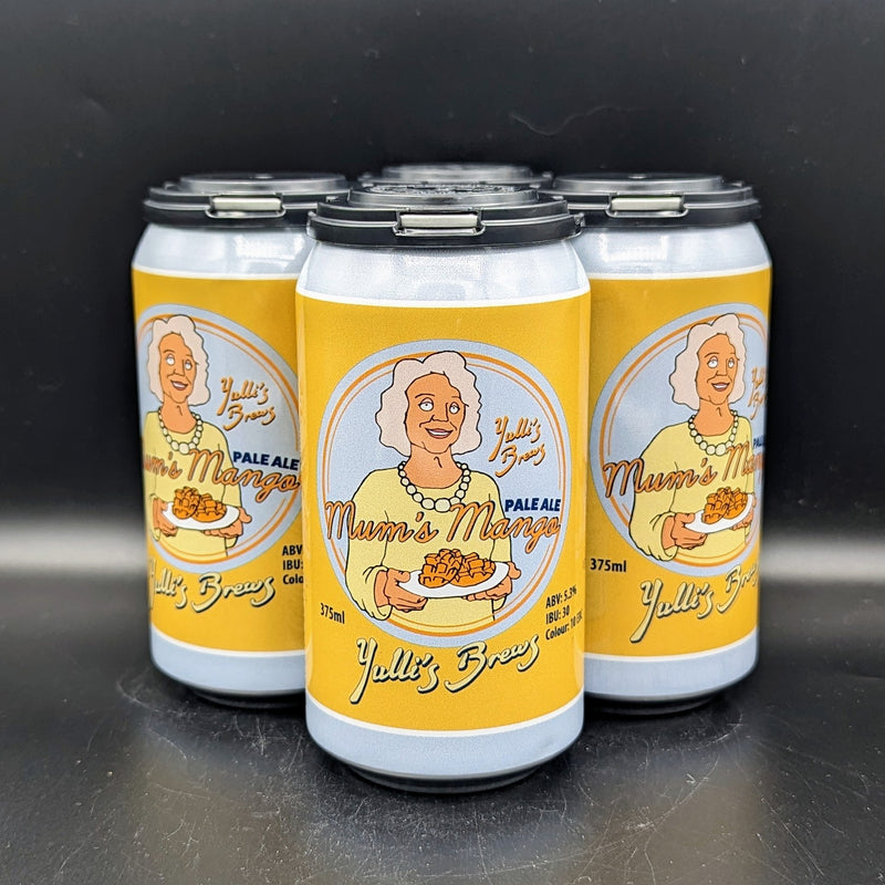 Yulli's Mums Mango Pale Ale Can 4pk