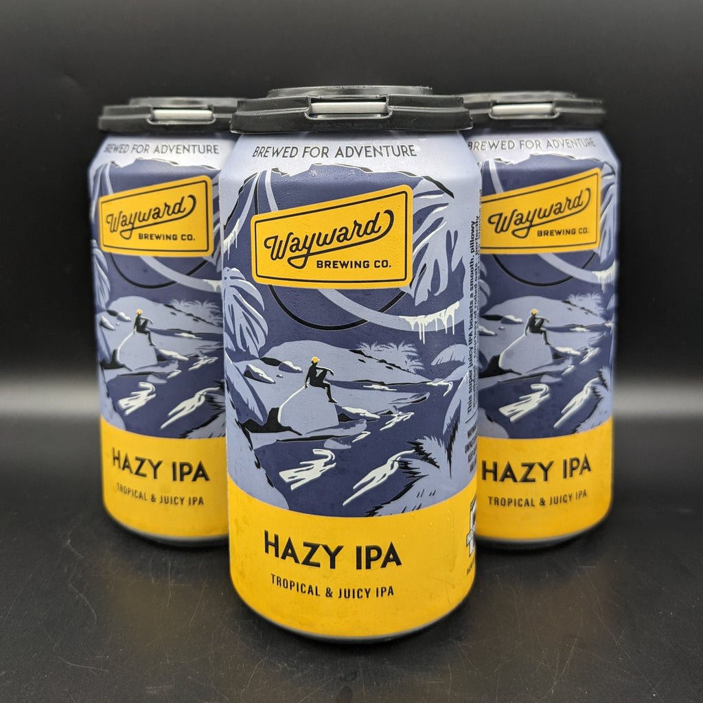 Wayward Hazy IPA Can 4pk - Saccharomyces Beer Cafe