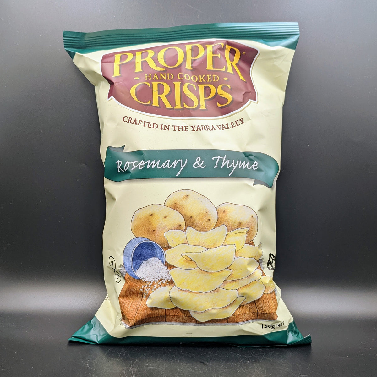 Proper Crisps Rosemary And Thyme 150g